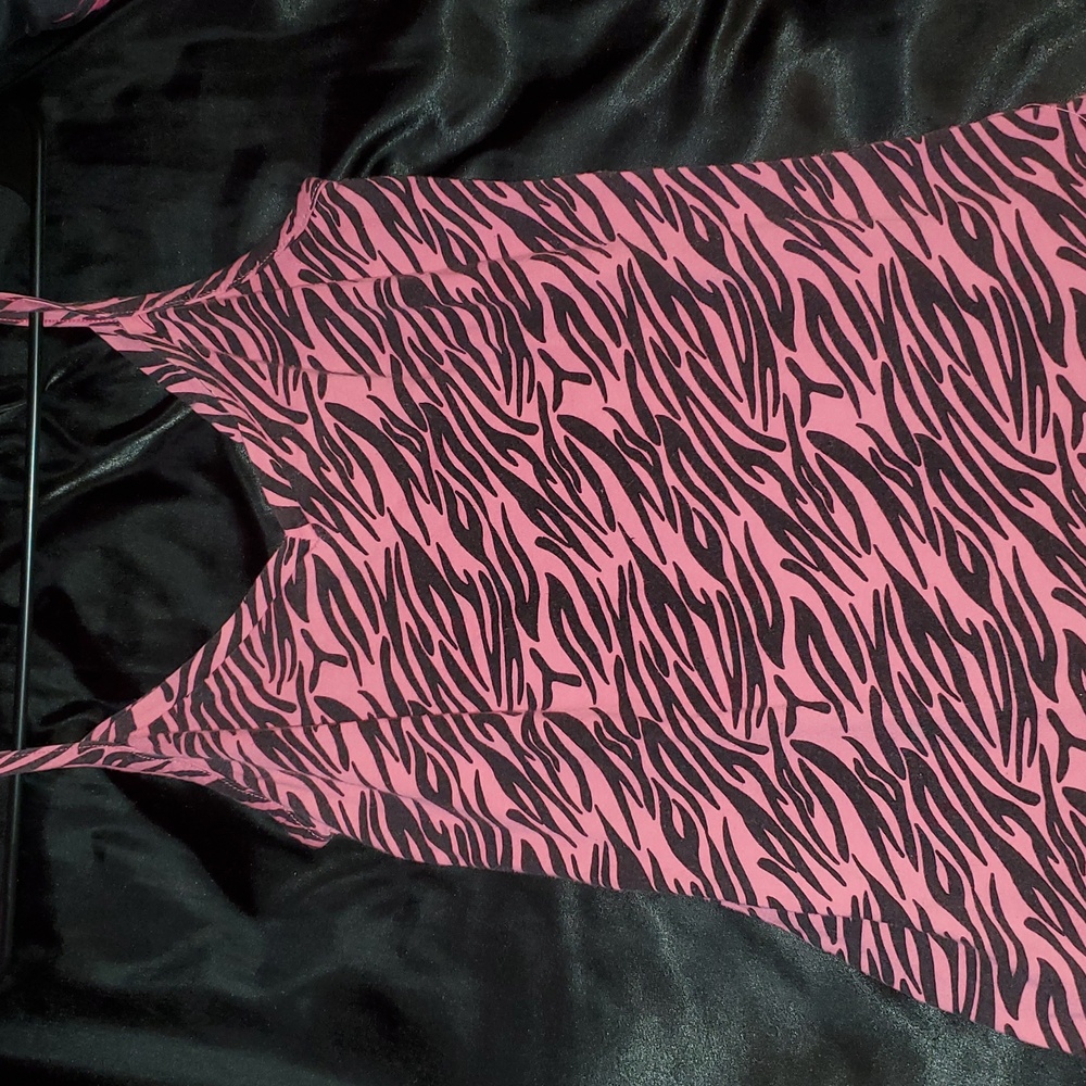 Pink Zebra Print Tank top Clawdeen Monster High Shirt
